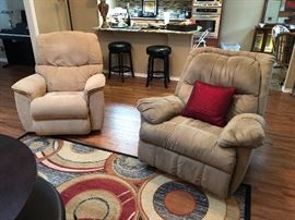 2 recliners in excellent condition!