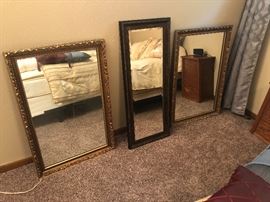 Nice vintage gold framed mirrors