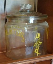 1940's Planter's Peanut Glass Jar