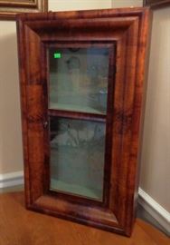 Apothecary Display Cabinet (made to attach to a pulley system attached to ceiling) Very Unique