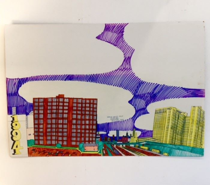 Art work drawn by "Dan Ryan Expressway 35TH ST" 1994