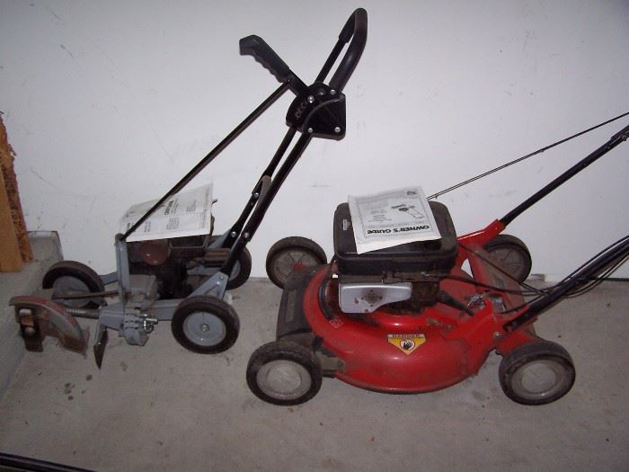 Edger and mower