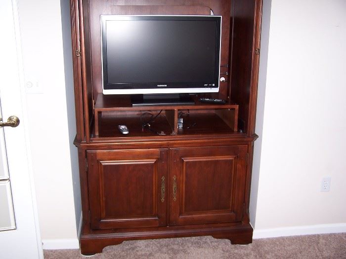 TV and armoire