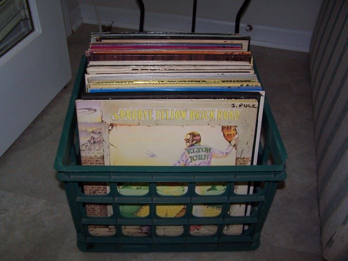 Over 400 1960's and 70's albums  