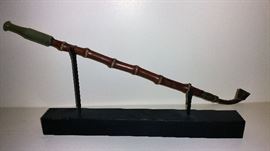 Bamboo & Jade Pipe