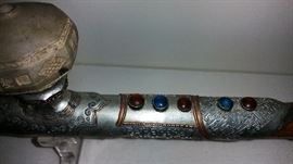 Bamboo & Jade Opium pipe with stopper