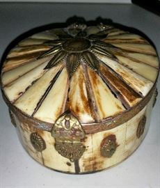 Bone & Brass Trinket/Vanity Box