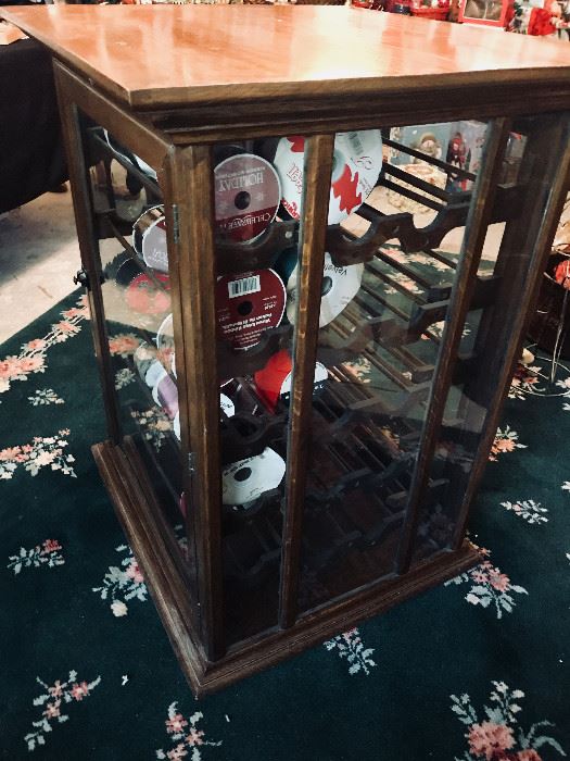 [Pic 1 of 2] Vintage ribbon display cabinet.  Opens on both ends. $250