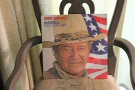 John Wayne Record Album... still sealed ...