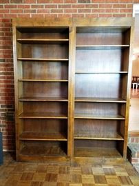 Solid Wood Book Cases:   http://www.ctonlineauctions.com/detail.asp?id=736328