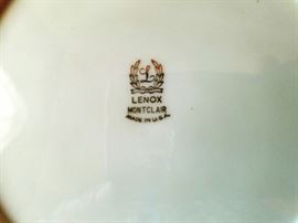 38 Pcs Lenox Montclair: http://www.ctonlineauctions.com/detail.asp?id=736425