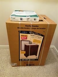 New-In-The-Box Bathroom Vanity Combo                    http://www.ctonlineauctions.com/detail.asp?id=736517