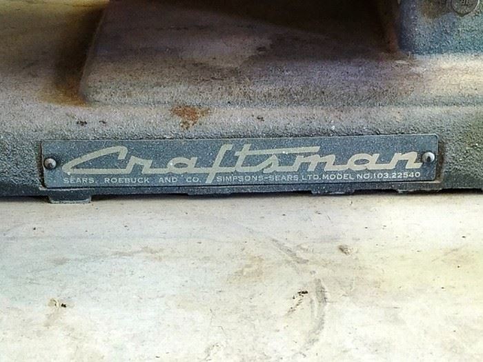 Vintage Craftsman Belt/Disc Sander:        http://www.ctonlineauctions.com/detail.asp?id=737056