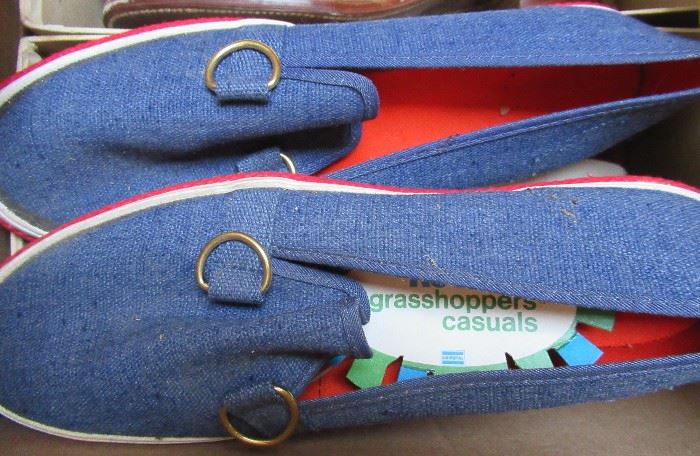 Vintage Old stock women's casual shoes 1940s-1970s
