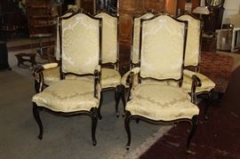 Fabulous Kindle French Gilt Lacqued Chairs