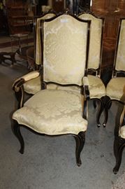 Fabulous Kindle French Gilt Lacqued Chairs