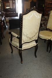 Fabulous Kindle French Gilt Lacqued Chairs