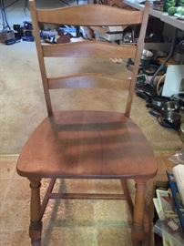4 Heywood Wakefield Dining chairs. Available