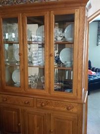 Hutch with matching Dining Table