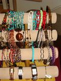 Bracelets/watches/necklaces.