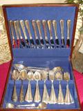 Silver plated Silverware.