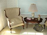 Custom made by Fred Miller arm chair.