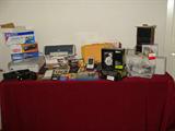 Computer parts/software/printers/mice/keyboards & office supplies.