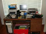 Computer parts/software/printers/mice/keyboards & office supplies.