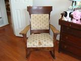Antique rocking chair.