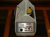 Remote control airplane power center with fuel pump.