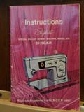 Sewing cabinet with Singer Special Zigzag sewing machine (Model 478)