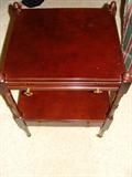 Bombay Company rolling end table.