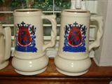 Collectable beer steins