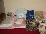 Linens/towels/quilts.