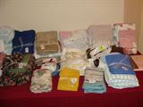 Linens/towels/quilts.
