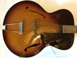 Vintage Gibson L-48 Archtop acoustic guitar. Mid 1960's with sunburst finish.