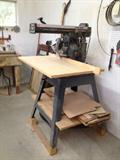 Sears/Craftsman 10 Inch Radial Saw. Model 113.196421 Contractor Series.