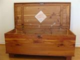 American Red Cedar Chest.