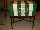 Wimbledon box on stand.