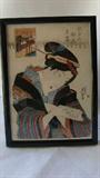 abstract art, Chinese art, Japanese art, Persian art and several other beautiful framed pieces