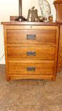 •Restoration Hardware Chest of Drawers (40”x53”)
•Restoration Hardware Night Stand
•Restoration Hardware Queen Size Mission-Style Wood Bed Frame with Headboard