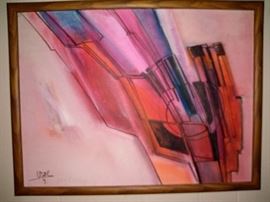 Mid Century Abstract Art