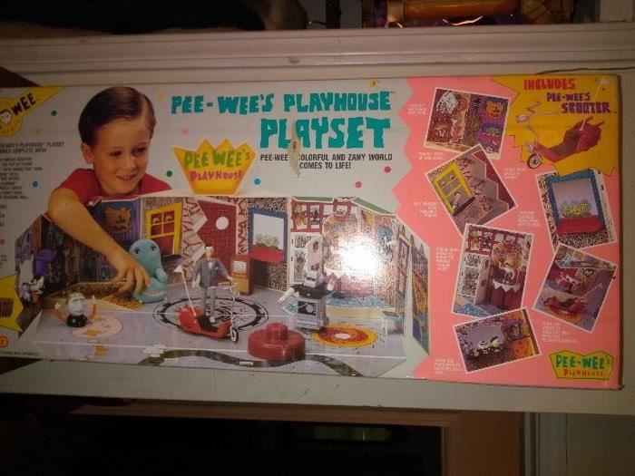 Pee Wee Playhouse Playset Never Opened