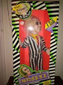 Beetlejuice Talking Doll In the Box