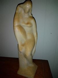 Mid Century Sandstone Sculpture