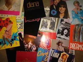 Vintage Concert Programs with Ticket Stubs