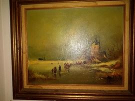 Vintage Oil Painting