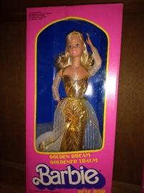 Vintage  Italian Golden Dream Goldener Traum Barbie Never Opened