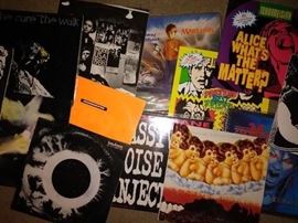 Vintage Industrial/ Progressive Vinyl Records