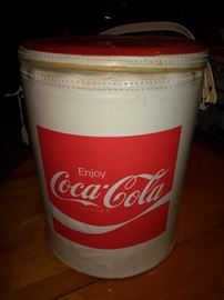 Vintage Vinyl Coca Cola Cooler